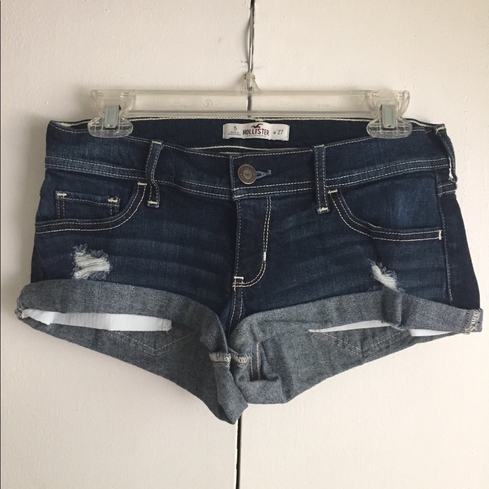Hollister Low Rise Jean Shorts